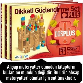 Dikkati Güçlendirme Seti Plus 5 Yaş Kitap