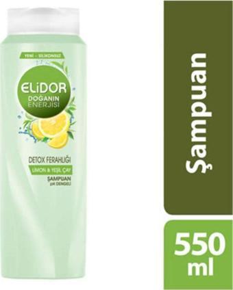 Doğanın Enerjisi Detox Ferahlığı Şampuan 550 ml