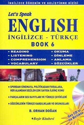 Let's Speak English Book - 6 - Bekir Orhan Doğan - Beşir Kitabevi