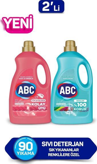 Sıvı Deterjan Renkliler&kolay Ütü 2'li Set 2.7 Lt