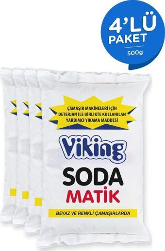 Toz Soda Matik 500 gr 4 Adet - Viking