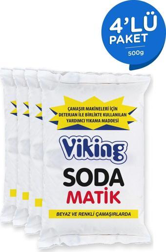 Toz Soda Matik 500 gr X 4 Adet - Viking