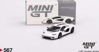 Mini GT Lamborghini Countach LPI 800-4 Bianco Siderale - 567