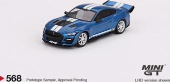 Mini GT Shelby GT500 Dragon Snake Concept Ford Performance Blue - 568