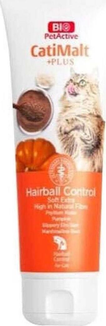 Bio Petactive Anti Hairball Malt Paste For Cats 100 Gr