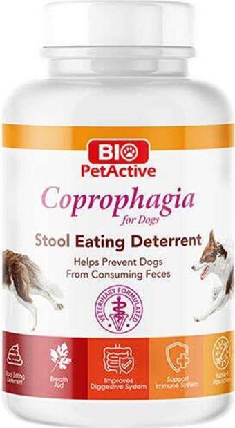 Bio Petactive Coprophagia Stool Eating Deterrent 1.5 60 Tablet 90 Gr