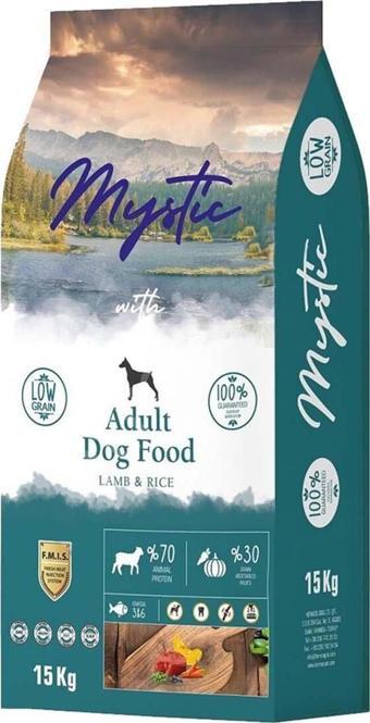 Mystic Az Tahıllı Kuzu Etli Yetişkin Köpek Maması 15 Kg