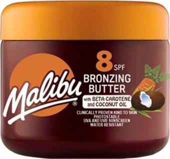 Malibu Güneş Koruyucu Bronzlaştırıcı Katı Yağ+Karoten&Hindistan Cevizi Yağı SPF8 300ML