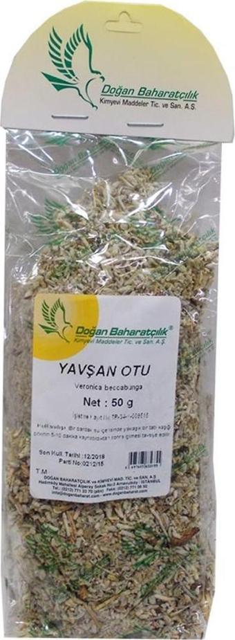 Doğan Baharatçılık Yavşan Otu 50 gr Saf Doğal Mini Paket