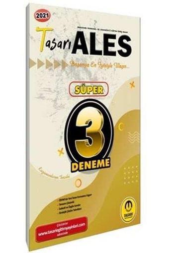 ALES Çözümlü Süper 3 Deneme - Kolektif  - Tasarı Akademi