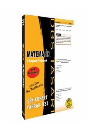 DGS Matematik Yaprak Test - İbrahim Doğan - Tasarı Akademi