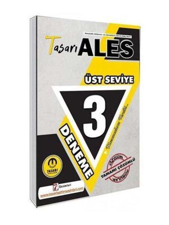 ALES Üst Seviye 3 Deneme Çözümlü - Kolektif  - Tasarı Akademi