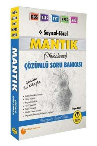 DGS ALES KPSS TYT MSÜ Sayısal Sözel Mantık Çözümlü Soru Bankası - Özgen Bulut - Tasarı Akademi