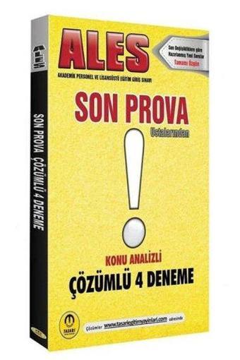 2024 ALES Son Prova Ustalarından 4 Deneme - Kolektif  - Tasarı Akademi