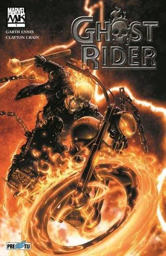 Ghost Rider: Lanetlenmeye Giden Yol - Bölüm 1 - Garth Ennis - Presstij Kitap