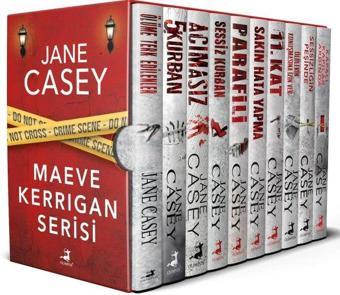 Jane Casey Maeve Kerrigan Serisi Seti - 10 Kitap Takım - Kutulu - Jane Casey - Olimpos Yayınları