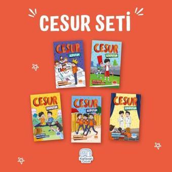 Cesur Seti - 5 Kitap Takım - Şeyma Göksay - Karavan Çocuk