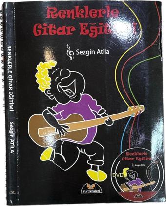 Yurtrenkleri Yayınevi Sezgin Atilla - Renklerle Gitar Eğitimi - Yurtrenkleri Yayınevi