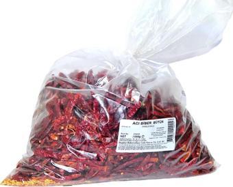 Bağdat Baharat Çok Acı Biber Bütün 1Kg Kiloluk Paket