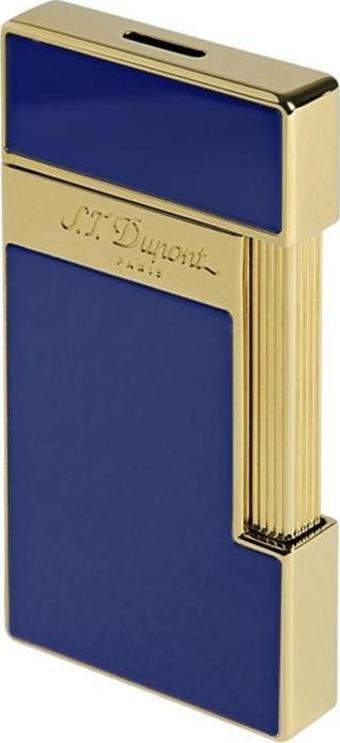S.T. Dupont Slimmy Shiny Blue Lacquer Puro Çakmağı 28005