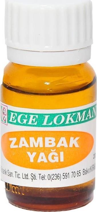 Ege Lokman Zambak Yağı 20 cc Saf Doğal Cam Şişe