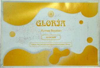 Gloria Kumaş Boyası Altın Sarı 10 Gr Pamuk Yün Naylon İpek İçin