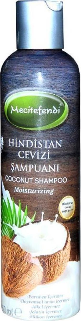 Mecitefendi Parabensiz Silikonsuz Hindistan Cevizi Şampuanı 250ML