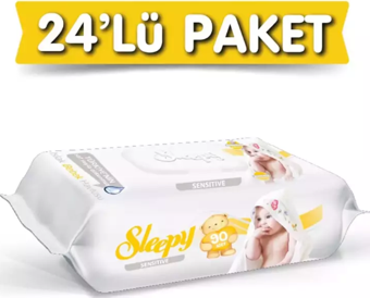 Islak Mendil 90 lı Sensitive 24 lü Paket 2160 Yaprak