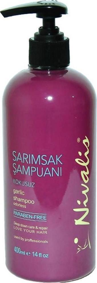 Nivalis Sarımsak Şampuanı Kokusuz 400ML