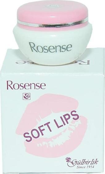 Rosense Gülbirlik Soft Lips Dudak Bakım Kremi 5ML Dudak Vazelini