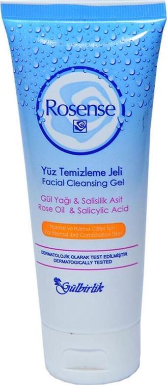 Rosense Yüz Temizleme Jeli Gül Yağlı Salisilik Asit 100ML