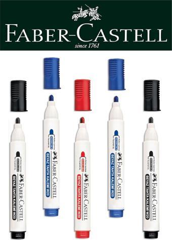 Faber-Castell Doldurulabilir Beyaz Tahta Kalemi 5'li Karışık Set
