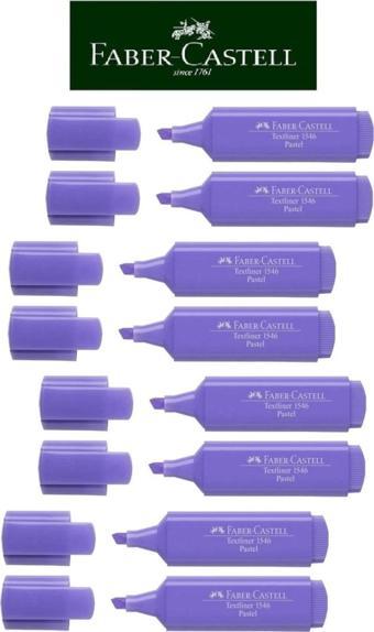 Faber-Castell Fosforlu Kalem Pastel Renkler 8'li Gül Rengi