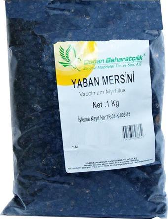 Doğan Baharatçılık Yaban Mersini Acı Siyah 1000 Gr 1 Kiloluk Pkt