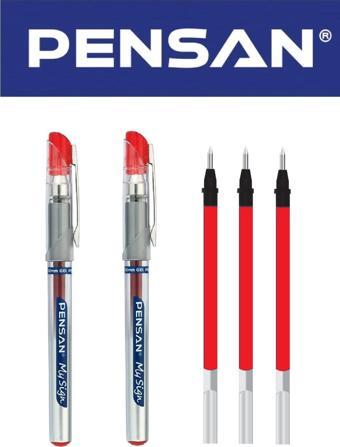 Pensan My Sign Gel Kırmızı 5'li Set
