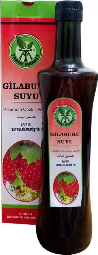 Tabiat Market Gilaburu Suyu 500 ML %100 Doğal Saf Katkısız 