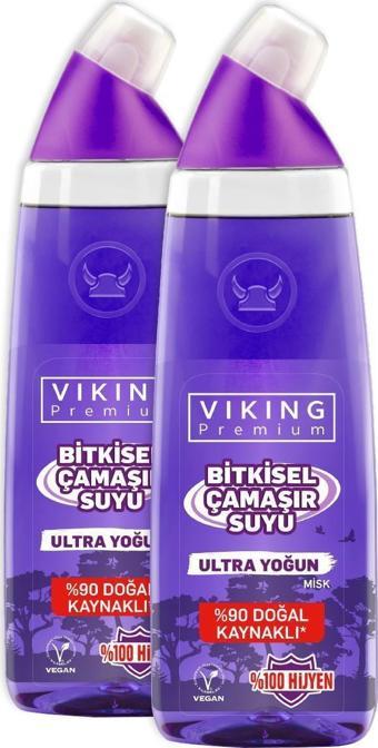 Premium Ultra Çamaşır Suyu Misk 750 ml 2 Adet - Viking