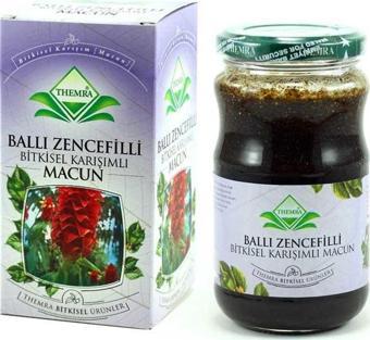 Themra Ballı Zencefilli Bitkisel Karışımlı Macunu 420gr Zencefil