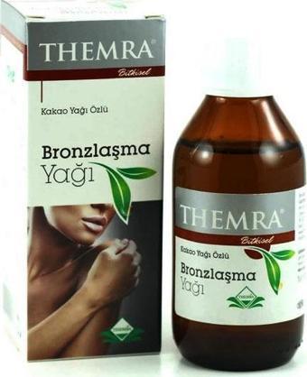 Themra Bronzlaşma Yağı 100ml Doğal Kakao Özlü Bronzlaştırıcı Yağ