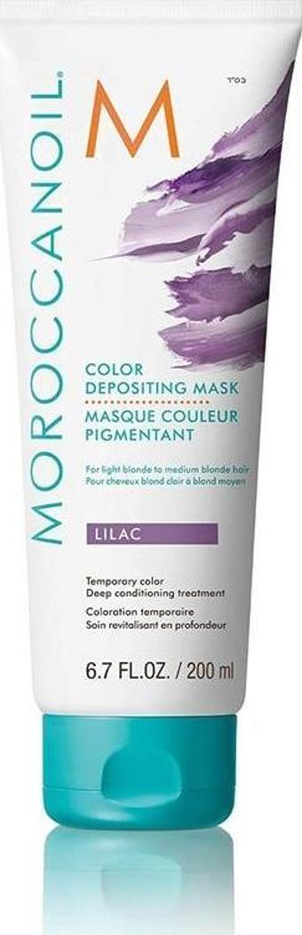 Moroccanoil Color Depositing Lilac Renk Tazeleyici Maske 200ML