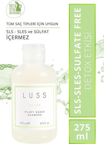 LUSS Detox Plant Based Shampoo Sls-sles Sulfate Free 50020 -275 ML