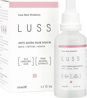 LUSS - Kadın Anti Aging Hair Serum - Saç Yoğunlaştırıcı , Anti Aging , Dökülme Karşıtı 50ML