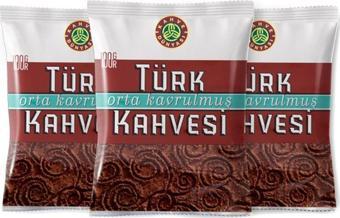 Orta Kavrulmuş Türk Kahvesi 100 gr 3'lü Paket