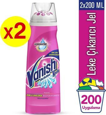 Vanish Ön İşlem İçin Leke Çıkarıcı Jel 200 ml x 2 Adet