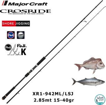 Major Craft Crosride XR1-942ML/LSJ 2.85mt 15-40gr (2P) Light Shore Jigging Kamış