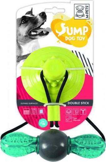 M-Pets Jump Double Stick Ödül Hazneli Vantuzlu Köpek Oyuncağı