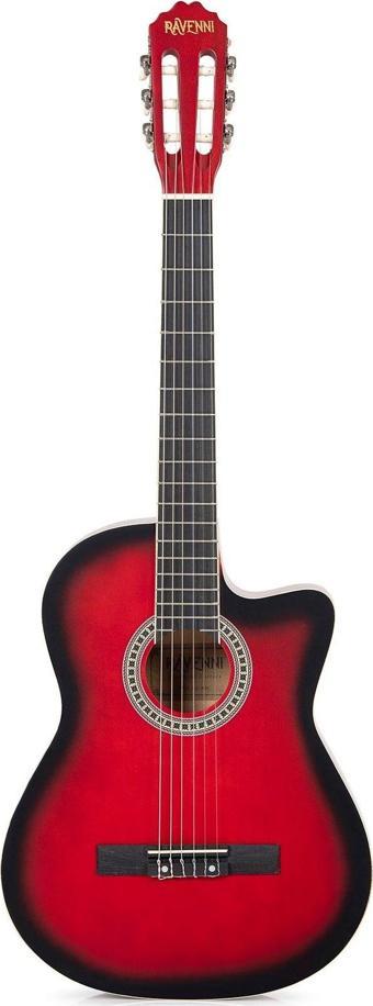 Ravenni Rcg120Rbc Kırmızı Klasik Gitar