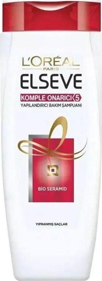 Elseve Komple Onarıcı 5 Bio Seramid Yapılandırıcı Bakım Şampuanı 360 Ml