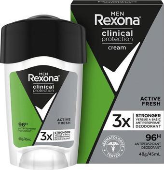 Rexona Clinical Protection Erkek Stick Deodorant Active Fresh 45ML