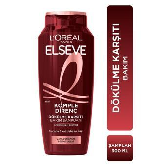 L'Oréal Paris Elseve Komple Direnç Dökülme Karşıtı Şampuan 300 ml